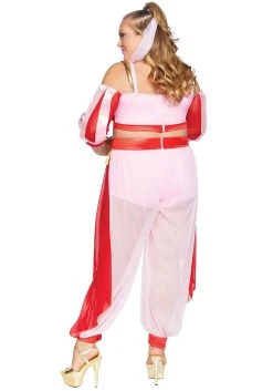 Dreamy Genie Women's Plus Size Costume -FunCostumes shop plus size dreamy genie costume for women alt 2