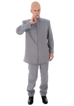 Evil Gray Plus Size Suit Costume