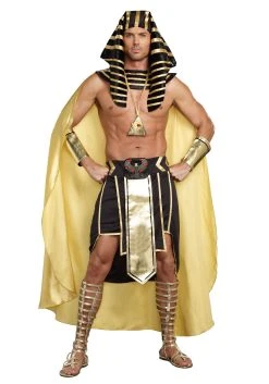 Plus Size King Of Egypt Adult Costume -FunCostumes shop plus size king of egypt costume alt 2
