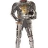 Plus Size Mens's Knight In Shining Armor Costume
