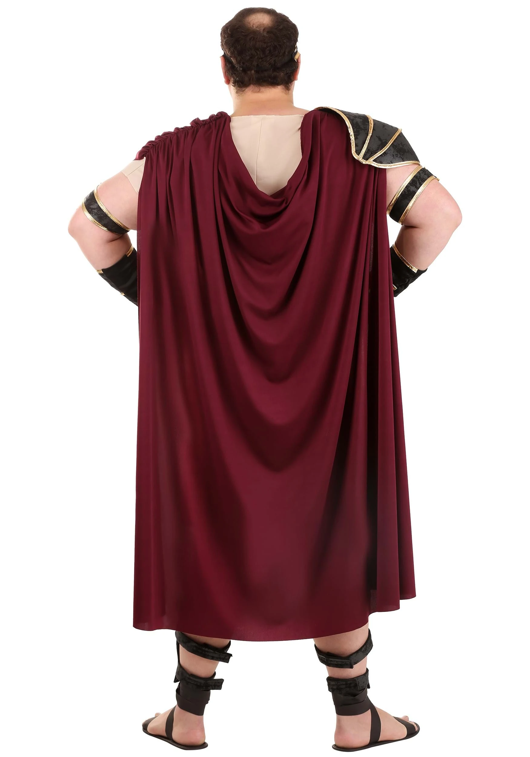 Plus Size Roman Gladiator Costume for Men Plus Size Roman Gladiator Costume For Men -FunCostumes shop plus size roman gladiator costume alt 1