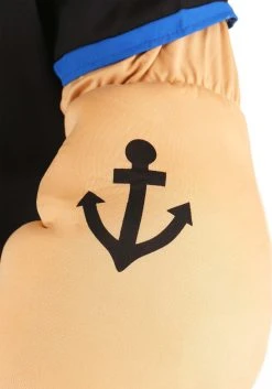 Popeye, The Sailorman Costume -FunCostumes shop popeye the sailorman costume alt 3