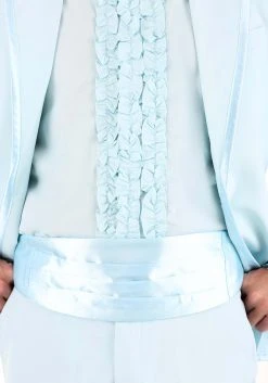 Powder Blue Tuxedo Adult Costume -FunCostumes shop powder blue tuxedo adult costume alt 3