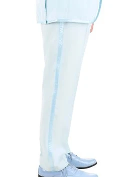 Powder Blue Tuxedo Adult Costume -FunCostumes shop powder blue tuxedo adult costume alt 8