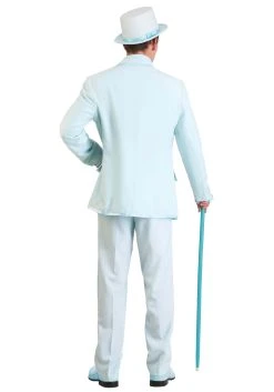 Powder Blue Tuxedo Adult Costume -FunCostumes shop powder blue tuxedo adult costume alt 9