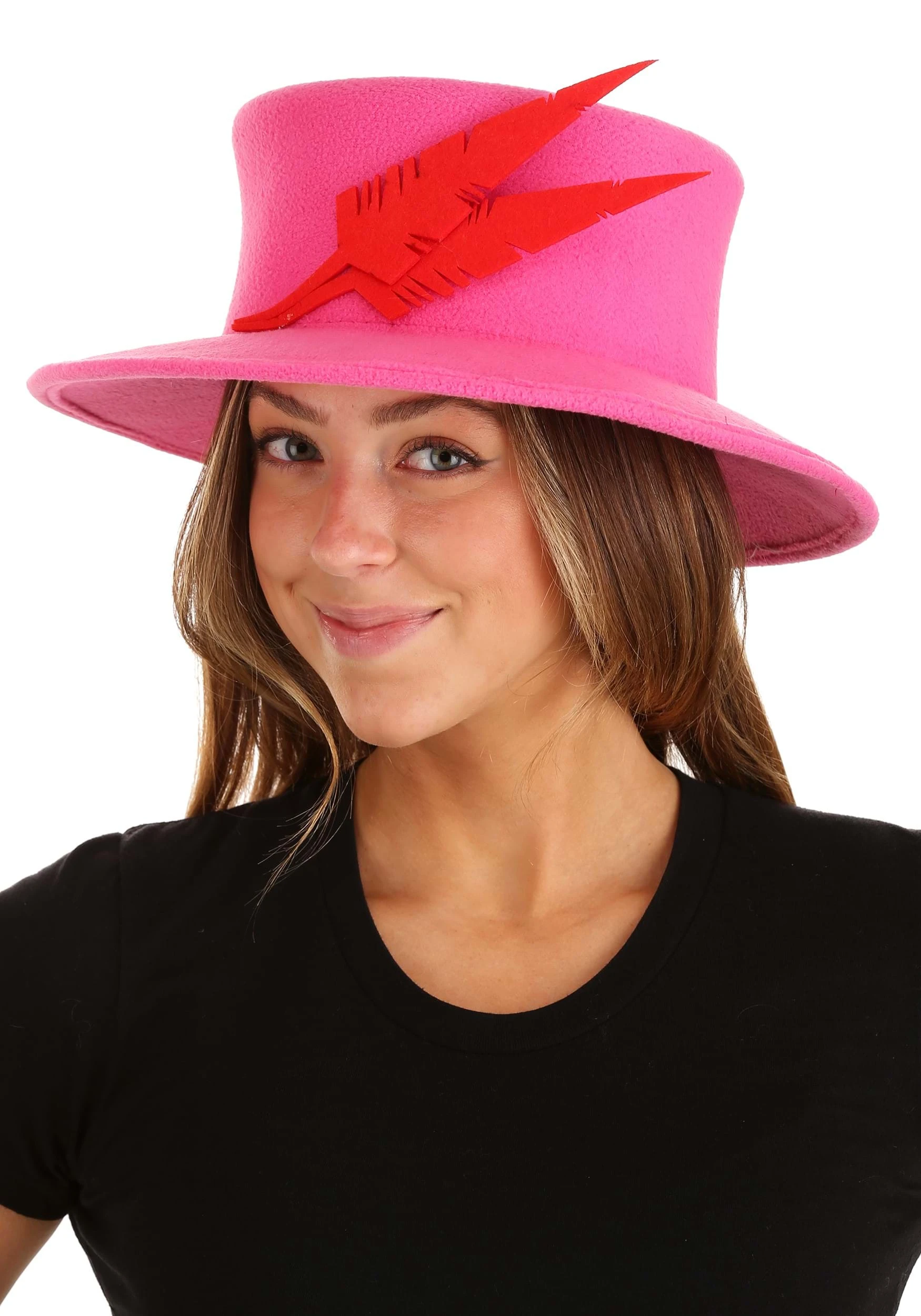 Queen Elizabeth II Pink Costume Hat 1 Queen Elizabeth II Pink Costume Hat