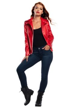 Riverdale Womens Cheryl Blossom Serpent Jacket
