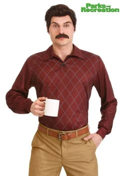 Parks And Recreation Ron Swanson Costume