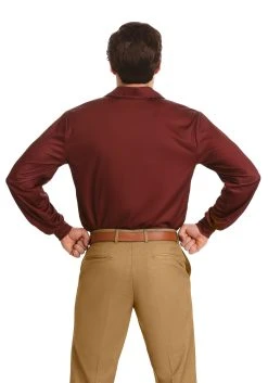 Parks And Recreation Ron Swanson Costume -FunCostumes shop ron swanson parks and rec costume alt 2