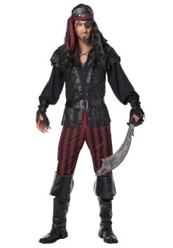 Ruthless Rogue Pirate Men's Costume