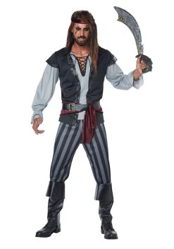 Scallywag Pirate Costume For Men