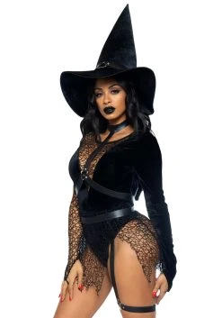 Crafty Witch Sexy Women's Costume -FunCostumes shop sexy crafty witch womens costume 4