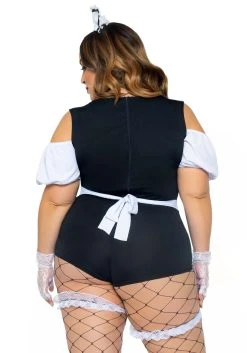 Plus Size Women's Sexy Foxy Frenchie Costume -FunCostumes shop sexy foxy frenchie womens plus size costume alt 2