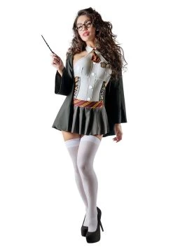 Women's Sexy Spellcaster Schoolgirl Costume