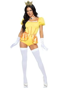 Women's Sexy Sunflower Princess Costume 6 Women's Sexy Sunflower Princess Costume -FunCostumes shop sexy sunflower princess womens costume 2