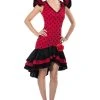 Women's Spanish Salsa Dancer Costume