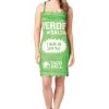 Women's Taco Bell Verde Sauce Packet Costume