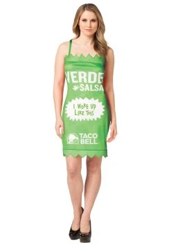 Women's Taco Bell Verde Sauce Packet Costume