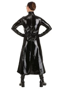 The Matrix Trinity Costume For Women -FunCostumes shop the matrix womens trinity costume alt 3