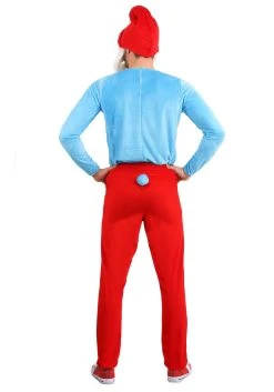 The Smurfs Adult Papa Smurf Costume 2 The Smurfs Adult Papa Smurf Costume -FunCostumes shop the smurfs adult papa smurf costume alt 2