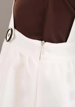 Chocolate Factory Worker Costume For Toddler Girls 4 Chocolate Factory Worker Costume For Toddler Girls -FunCostumes shop toddler girls chocolate factory worker costume alt 4