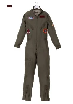 Top Gun Mens Costume Flight Suit -FunCostumes shop top gun mens flight suit alt 1 1