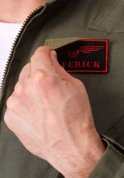 Top Gun Mens Costume Flight Suit -FunCostumes shop top gun mens flight suit alt 4 1