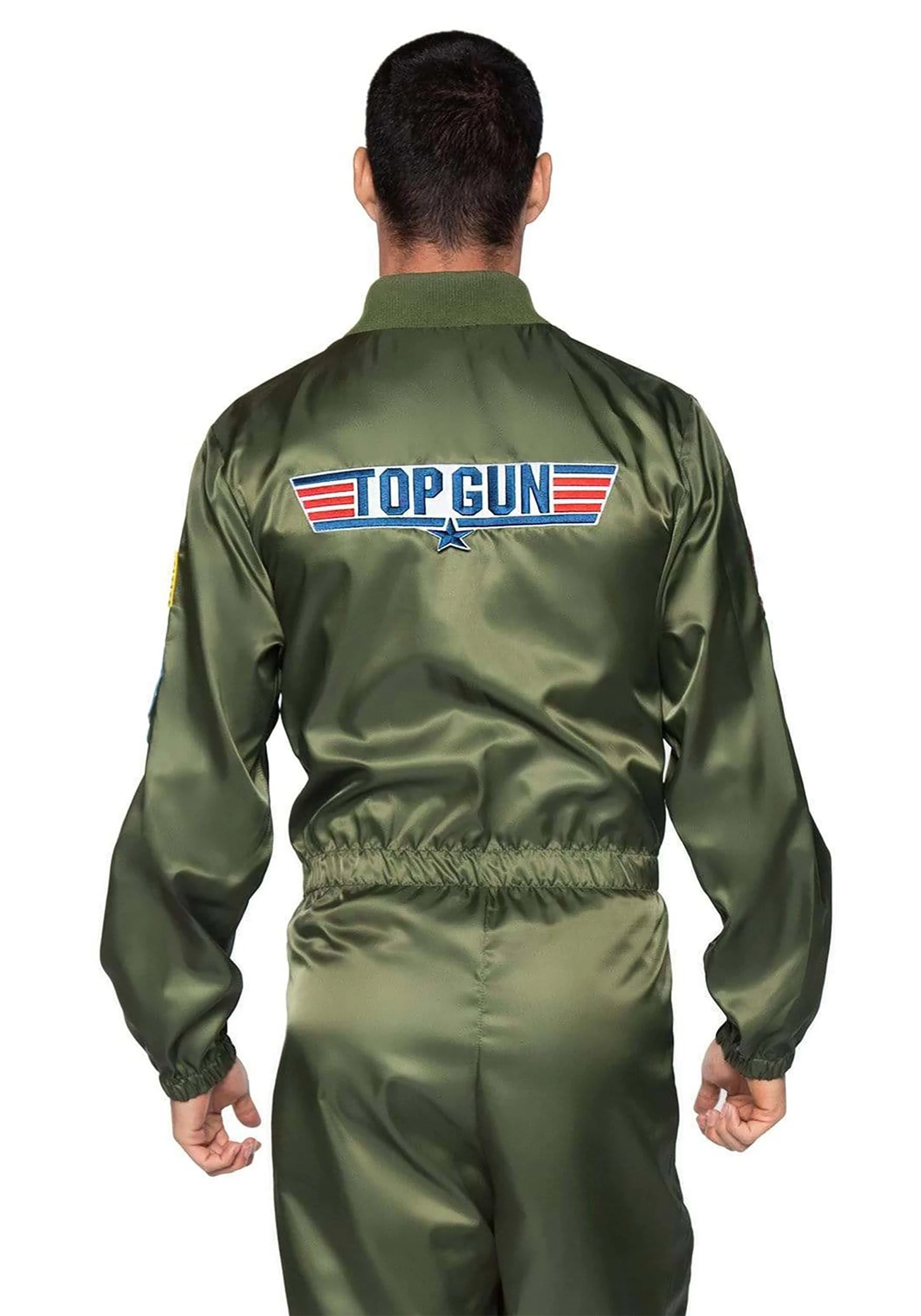 Men's Top Gun Parachute Flight Suit Costume 2 Men's Top Gun Parachute Flight Suit Costume - Image 2