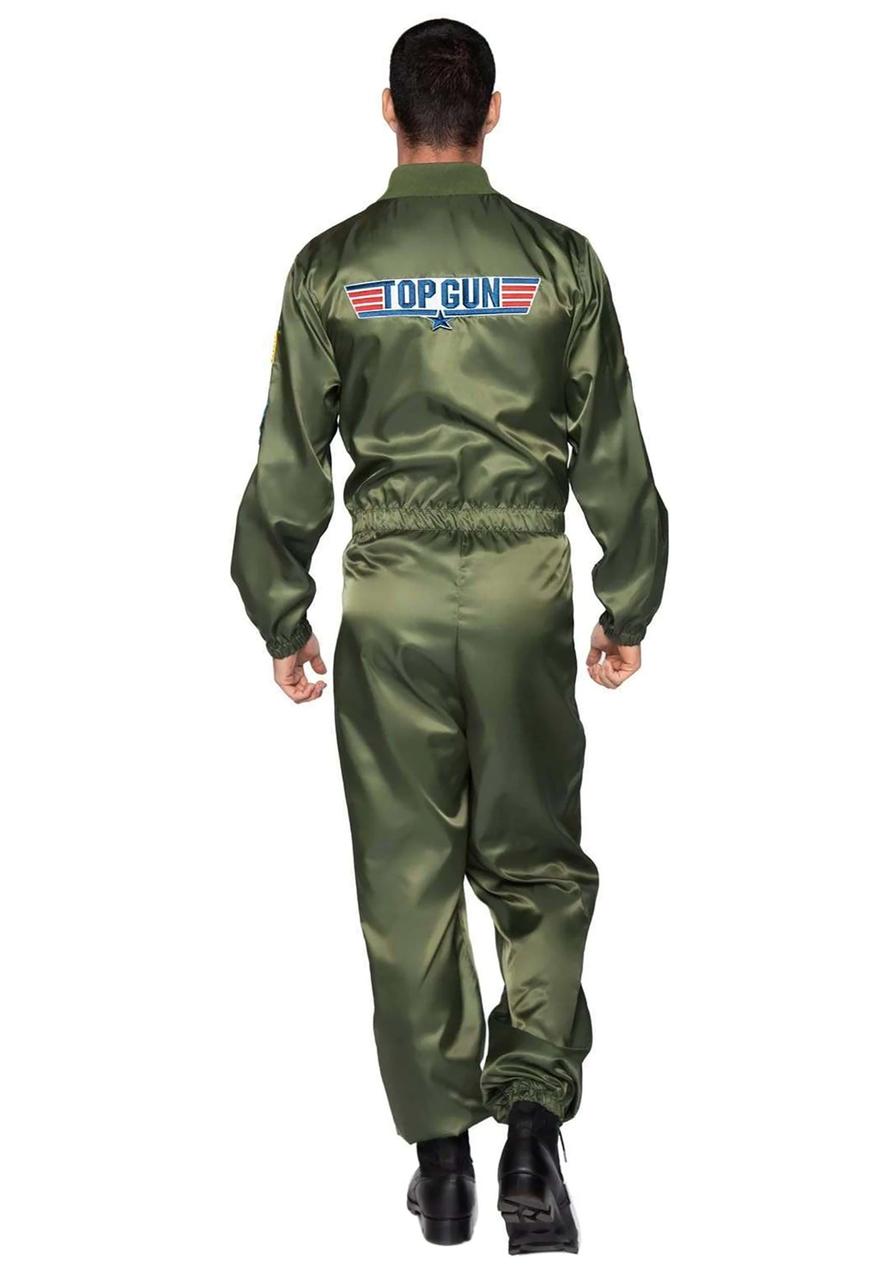 Men's Top Gun Parachute Flight Suit Costume 5 Men's Top Gun Parachute Flight Suit Costume - Image 5