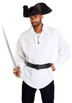 Adult White Pirate Shirt