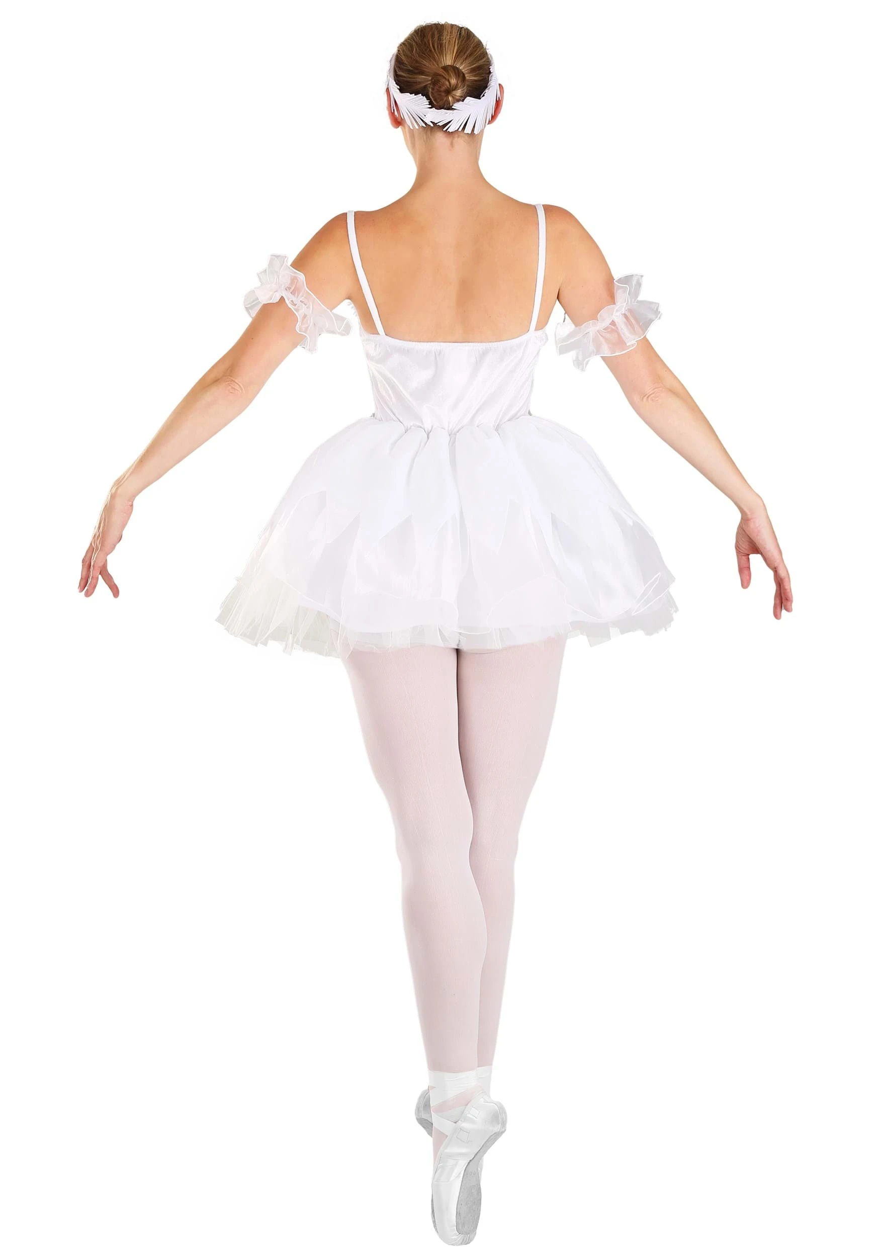 Women's White Swan Costume 2 Women's White Swan Costume - Image 2