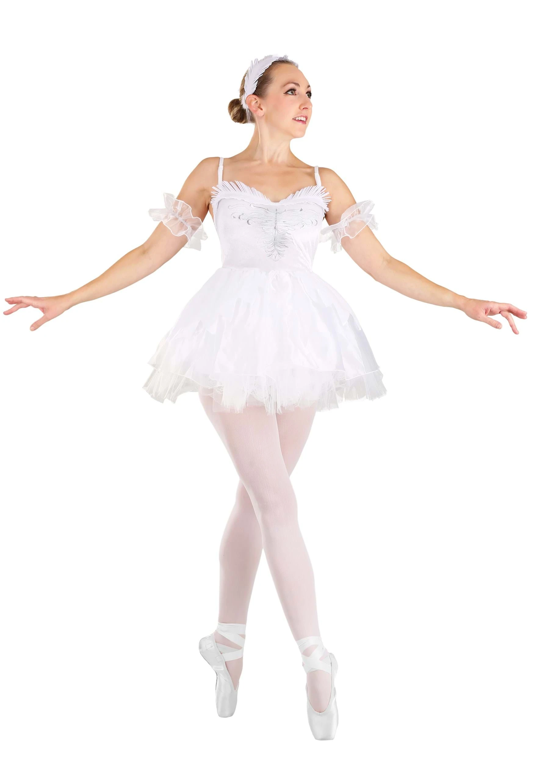 Women's White Swan Costume 1 Women's White Swan Costume