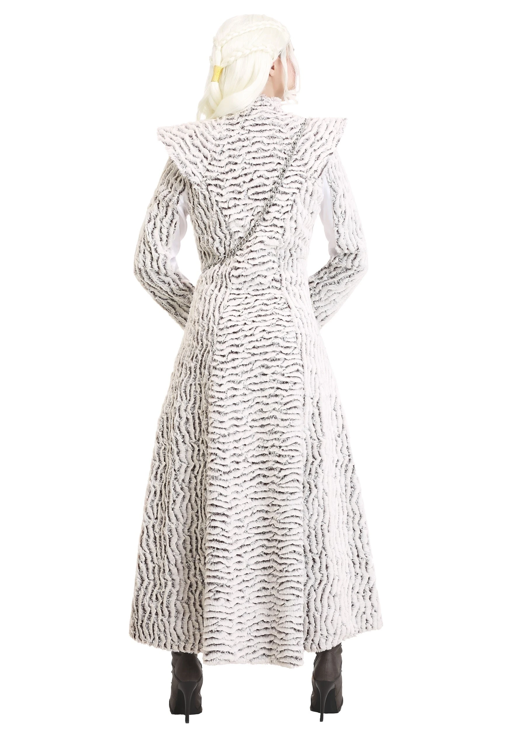 Women's Winter Dragon Queen Plus Costume 3 Women's Winter Dragon Queen Plus Costume - Image 3