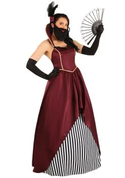 Bearded Lady Circus Women's Costume