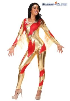 Blades Of Glory Female Fire Jumpsuit Costume