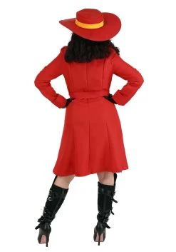 Carmen Sandiego Women's Costume -FunCostumes shop womens carmen sandiego costume alt 2
