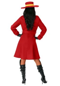 Carmen Sandiego Women's Costume -FunCostumes shop womens carmen sandiego costume alt 6