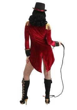 Dark Ringmaster Women's Costume -FunCostumes shop womens dark ringmaster costume alt 6