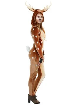 Womens Deer Fawn Costume -FunCostumes shop womens deer fawn costume alt 2