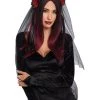 Gothic Rose Headpiece For Women