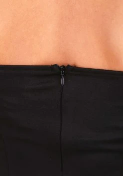 High Fashion Skeleton Costume For Women -FunCostumes shop womens high fashion skeleton costume alt 4