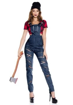 Lady Lumberjack Costume For Women