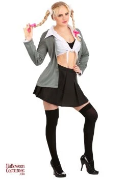 One More Time Pop Singer Costume For Women -FunCostumes shop womens one more time pop singer costume alt 3