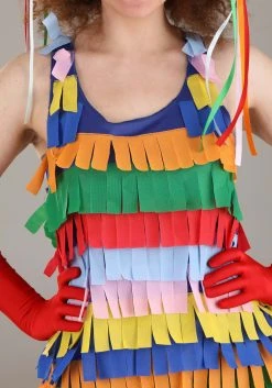 Women's Pinata Costume Dress -FunCostumes shop womens pinata costume dress alt 5
