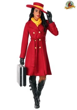 Carmen Sandiego Women's Plus Size Costume