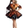 Plus Size Harvest Witch Costume For Women