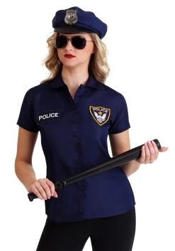 Stylish Women's Police Shirt