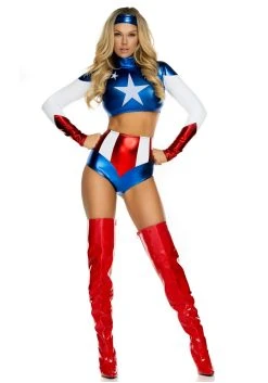 Pretty Patriot Costume For Women