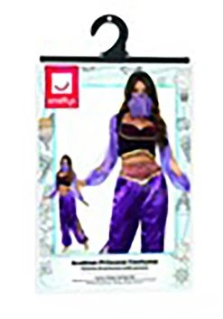 Women's Purple Belly Dancer Costume -FunCostumes shop womens purple belly dancer costume alt 3