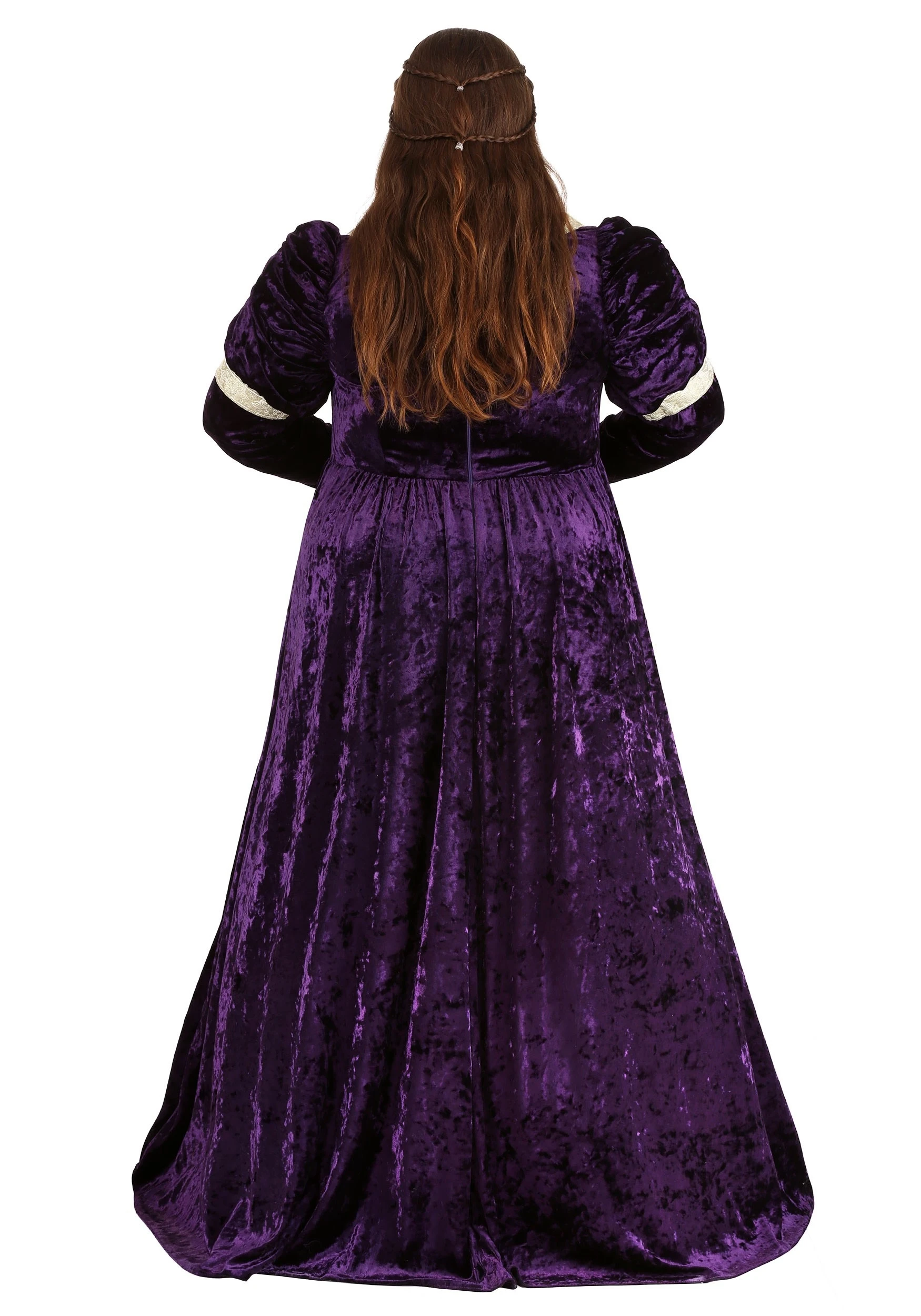 Plus Size Women's Regal Royal Maiden Costume Plus Size Women's Regal Royal Maiden Costume -FunCostumes shop womens regal royal maiden plus size costume alt 1